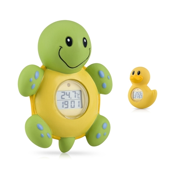 Picture of Bath Time Clock & Thermometer