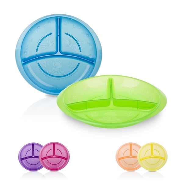 Picture of Fun Feeding™ Section Plate - 2 pack