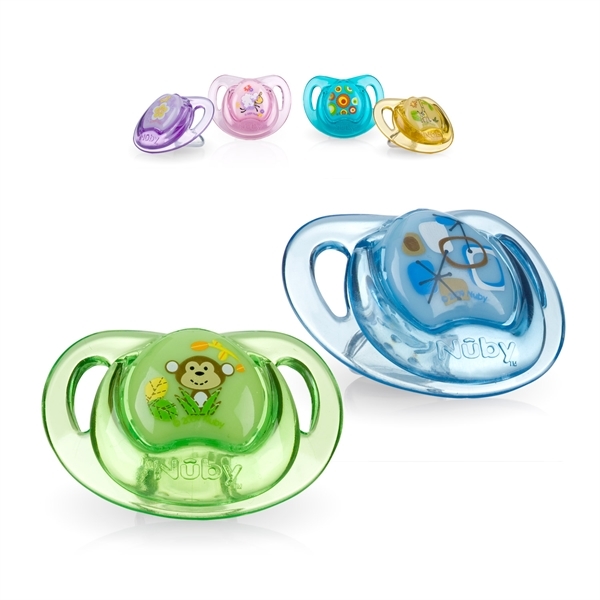 Picture of 6-12m Prism Pacifier - orthodontic baglet - 2 pack