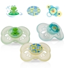 Picture of 6-12m Pastels Pacifier - classic oval baglet - 3 pack