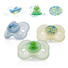 Picture of 6-12m Pastels Pacifier - classic oval baglet - 3 pack