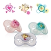 Picture of 6-12m Pastels Pacifier - classic oval baglet - 3 pack