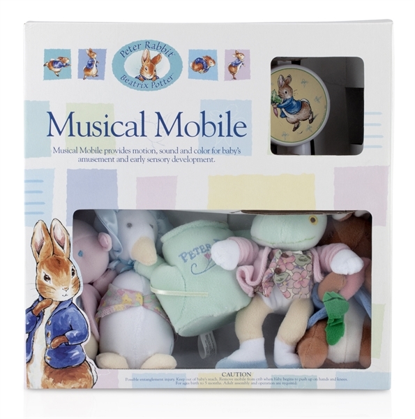 peter rabbit musical cot mobile