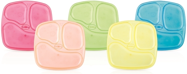 Picture of Wash or Toss™ Sectioned Plate - 4 pack