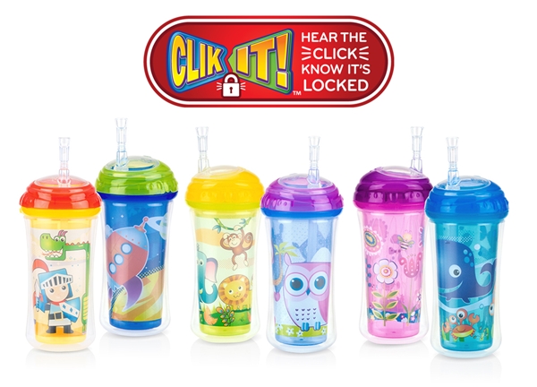 Picture of Clik-it™ Insulated Flex Straw Cup 9oz/270ml