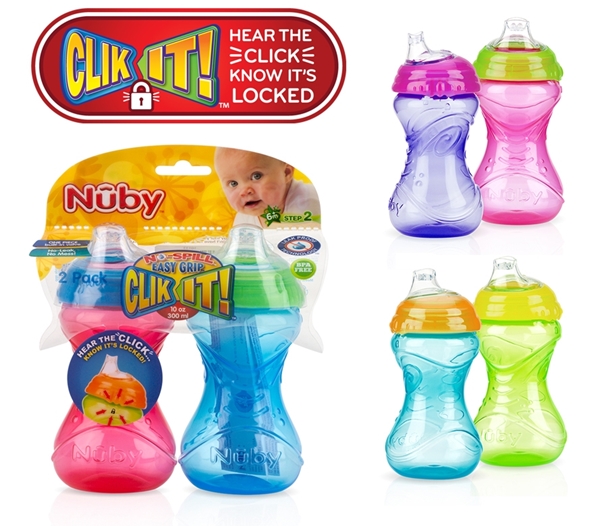 Picture of Clik-it™ Easy Grip Cup 10oz/300ml - 2 pack