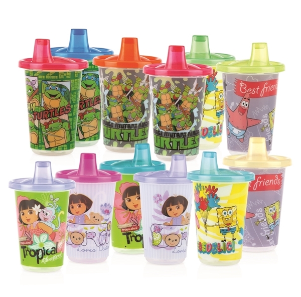 Picture of Nickelodeon™ Wash or Toss™ Cups 10oz/300ml - 3 pack