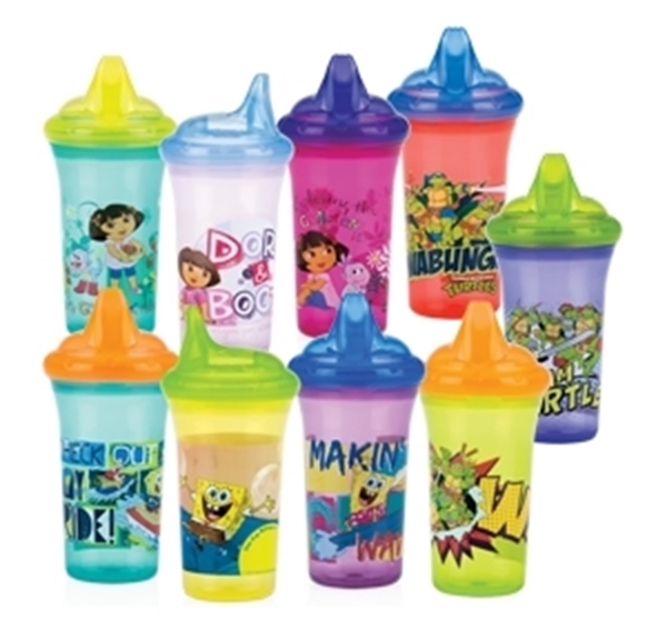 Picture of Nickelodeon™ No-spill™ Hard Spout Cup 9oz/270ml - 2 pack